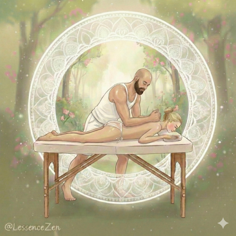 Massage fleur de peau